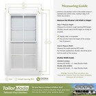 Lifetime Vinyl Cathedral Top  Open Louver Vinyl Shutters  14 5x55  Musket Brown