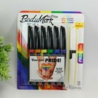 Bic Bodymark Show Your Pride Temporary Tattoo Art Markers 6 Brush Tip Markers 