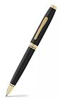Cross Coventry Black Lacquer   Gold Ball Point Pen New At0662-11