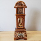 Ezra Brooks 12 Years Old Kentucky Bourbon Whiskey Grandfather Clock Decanter