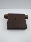 Vintage Wooden Wood Foundry Industrial Mold R j  Reynolds Steampunk Art
