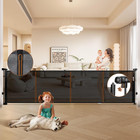 160  Retractable Baby Gate Extra Wide  41  Tall Retractable Dog Gate For Stairs 