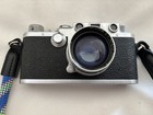 Leica D r p  Rangefinder Camera Black Silver Ernst Leitz Wetzlar W  Light Meter 