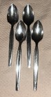 Vtg W m Rogers Mfg Co Grapefruit Spoons Set Of 4 Serrated Silver Plate