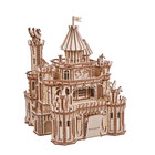 Wood Trick Dragon Castle Wooden 3d Mechanical Model Kit Puzzle Toy Diy Gift