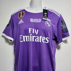 Soccer Jersey Ronaldo  7 Retro 2016 2017  League Final Away Short Sleeve Cr7 New