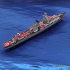 1 1000 Soviet russian Navy Slava-class Cruiser Finished Model Magnetic Base