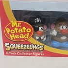 Mr  Potato Head Squeezelings 4-pack Collector Figures Toy Set Hasbro New