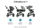 Graco Modes Prammette Convertible Stroller With Bassinet  Reversible Mode