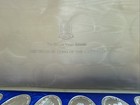 Franklin Mint Bvi  20 Treasure Coins Of The Caribbean 25 Sterling Silver Set