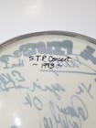 Stone Temple Pilots Signed 1993 Concert Drumhead Jsa Loa Weiland   Insc Artwork