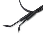 Black 14  Ape Handlebar Extended Cabke Kit Line Extension For 04-06 Sportster Xl