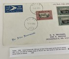 Sudan 1954 Cover With Sg 115 And 121 Tied By Delgo Cds Airmail And Transit