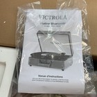 Victrola Vintage Bluetooth Portable Suitcase Record Player 3-speed Turntable