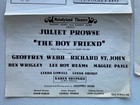 Vintage 1966 Melodyland Theatre Program Goldie Hawn Juliet Prowse The Boyfriend
