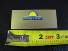 Days Inn      Hotel motel    Employee Uniform  gold  Name Badge Name Tag 