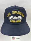 U S Navy Cap   uss  Spadefish   Ssn-668