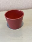 Arita Red Cup Bowl Japanese Pottery Stoneware Matcha Green Tea Saki Japan 3 