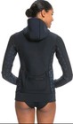 New Roxy Size 6 Swell 1 0 Paddle Jacket Hooded Wetsuit Women s Black Pink