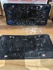 1967 Maryland License Plate Pair Eg-7002