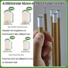 Keromtein 20pcs Slip On Pool Cue Tips  4 Sizes Pool Queue Stick Tips Replacem   