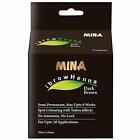 Mina Ibrow Henna Dark Brown Regular Pack   Coloring Kit 