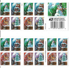 Usps Sheet  Of 20  Forever Stamps  retired Designs 