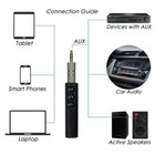 Bluetooth Receiver Wireless Rechargeable For Car Aux Stereo Amp Pc Headphones