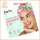 Reusable Bath   Shower Cap Lined  Oversized Waterproof Shower Caps Large Designe
