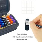 Usb Flash Drive Case Memory Card Holder Thumb Drive Organizer Usb Drives Storage