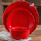 The Pioneer Woman Cowgirl Lace 12-piece Dinnerware Set  Service For 4  Stoneware