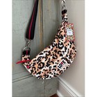 Nwt Brighton Spotted Love Swing Bag Leopard Print Crossbody Adjustable Strap