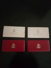 1977 Commonwealth Bahamas Proof Set 4 Big Silver Coins 2 8721 Oz Asw W box   Coa