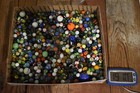 Lot Of 19 lbs Of Random Marbles Glass Vintage To Modern