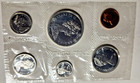1965 Royal Canadian Mint Set Proof Like  80  Silver Coins    6 Coin Set With Coa