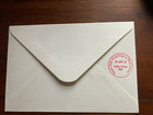 Escape From Singapore Cover Rare Treble Signed Variety Flown Hong Kong Backstamp
