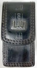 Vintage Antique Dunhill Black   Gold Engraved Cigarette Butane Lighter W  Case 