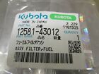 3 Genuine Kubota Diesel Engine Fuel Filter Part  12581-43012 - Inline Filter Oem