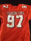 Game Worn Used Oklahoma State Cowboys  Football Jersey  97 Sports Belle L-xl