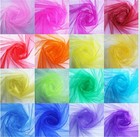 10 Yards 60  Wide Organza Fabric High Quality Sheer Draping Party Wedding Sale 