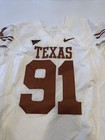 Game Worn Used Texas Longhorns Football Jersey Size 48  91