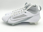 Nike Vapor Edge Pro 360 2 Men s Size 14 White Silver Football Cleats Da5456 100