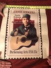 Usps Jimmy Rodgers Country Music Brakeman Train Post Office Stamp Poster
