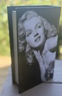 Marilyn Monroe Decorative Book Storage Box Secret Hidden Compartment Black White