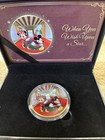 Walt Disney 100 Years Of Wonder Mickey   Minnie Collectible Coin In Box