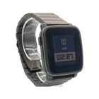 Pebble Time Steel Kickstarter Backer Edition Black Smartwatch Q35231sd013h