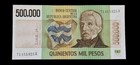          Nd  1981-1982  Argentina 500 000 Pesos P-309 A 2 Series A San Mart  n Note