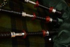 Mccallum Ghb Model Ab2 - Deluxe Blackwood Bagpipes With Band Chanter