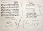 1943 Smoky Mountain Boys Autographed Will The Circle Be Unbroken Opry Folio Wsm