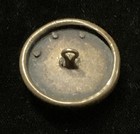 Antique Button Heart Padlock Object Pictorial Figural Screw Cut Steels